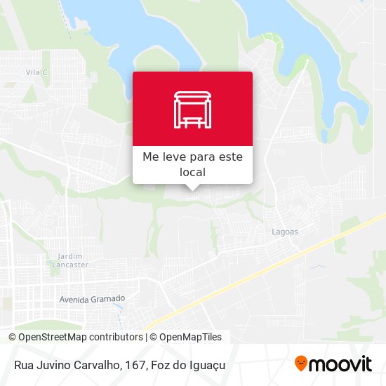 Rua Juvino Carvalho, 167 mapa