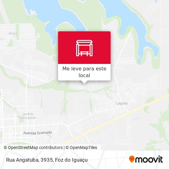 Rua Angatuba, 3935 mapa