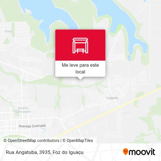 Rua Angatuba, 3935 mapa
