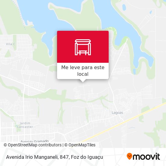 Avenida Irio Manganeli, 847 mapa