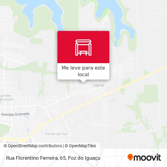Rua Florentino Ferreira, 65 mapa
