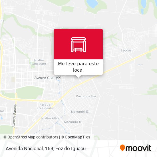 Avenida Nacional, 169 mapa