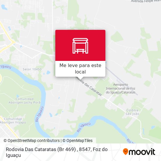 Rodovia Das Cataratas (Br 469) , 8547 mapa