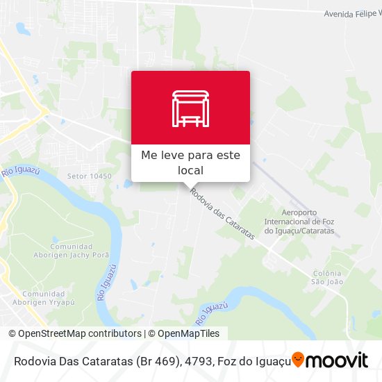 Rodovia Das Cataratas (Br 469), 4793 mapa