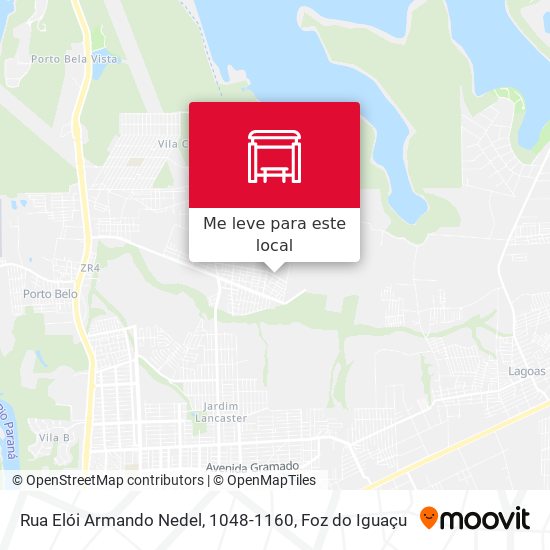 Rua Elói Armando Nedel, 1048-1160 mapa