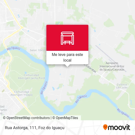 Rua Astorga, 111 mapa