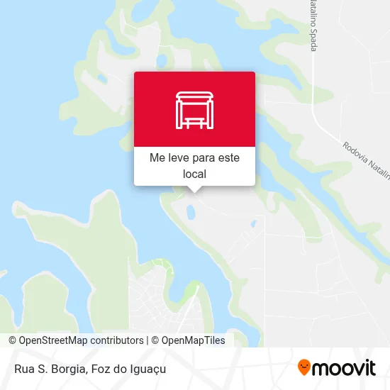 Rua S. Borgia mapa