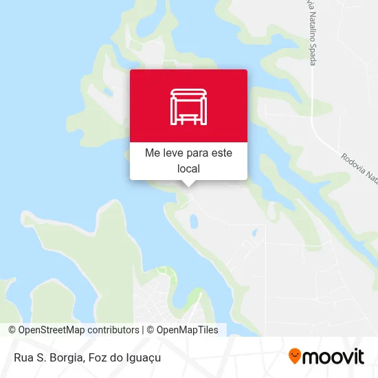 Rua S. Borgia mapa