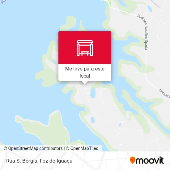 Rua S. Borgia mapa