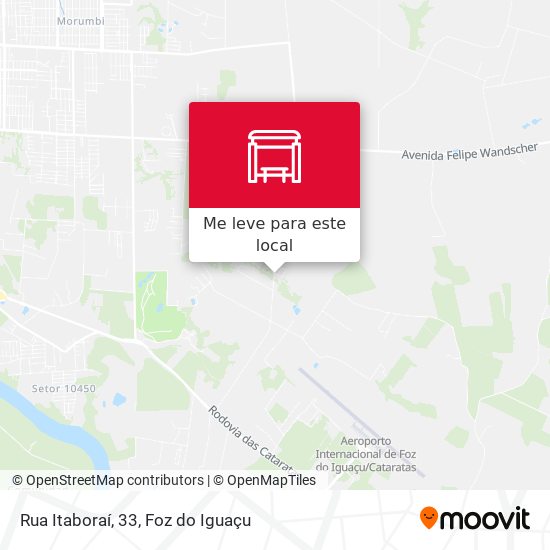 Rua Itaboraí, 33 mapa