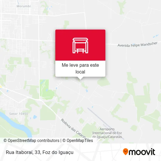 Rua Itaboraí, 33 mapa