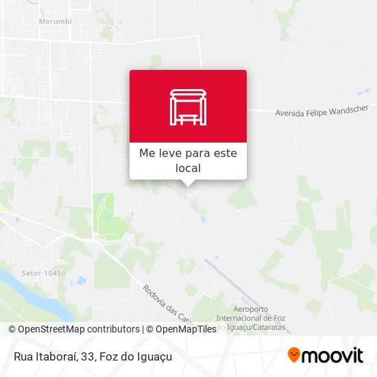 Rua Itaboraí, 33 mapa