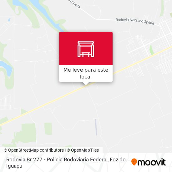 Rodovia Br 277 - Polícia Rodoviária Federal mapa