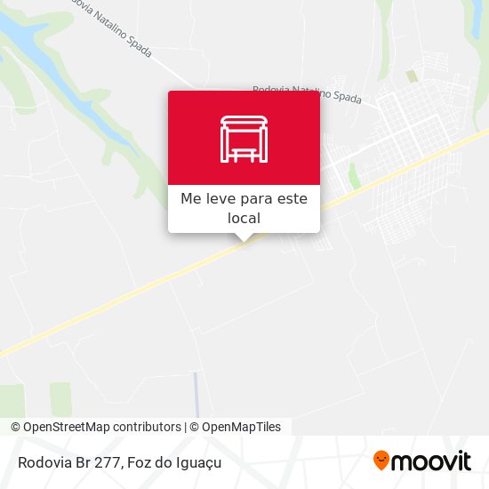 Rodovia Br 277 mapa