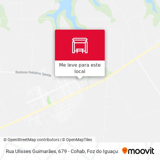 Rua Ulisses Guimarães, 679 - Cohab mapa
