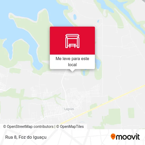 Rua 8 mapa