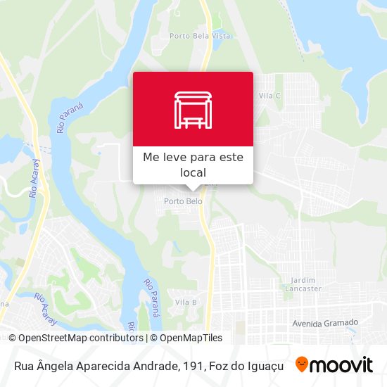 Rua Ângela Aparecida Andrade, 191 mapa