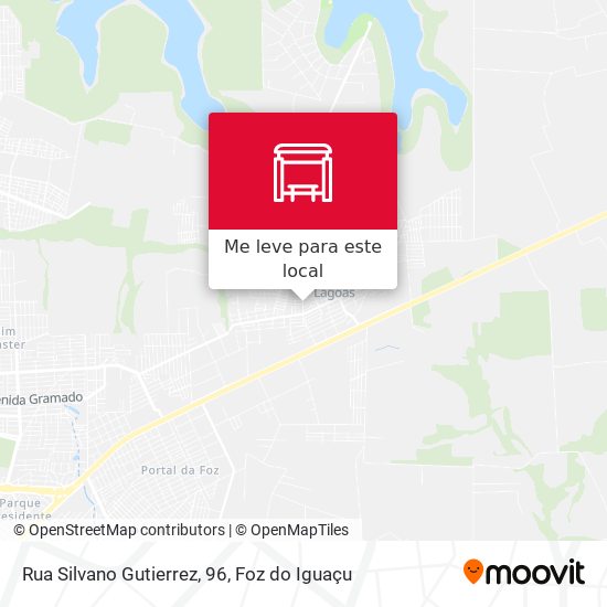 Rua Silvano Gutierrez, 96 mapa