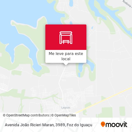 Avenida João Ricieri Maran, 3989 mapa