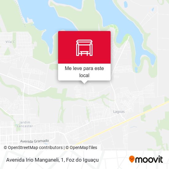 Avenida Irio Manganeli, 1 mapa