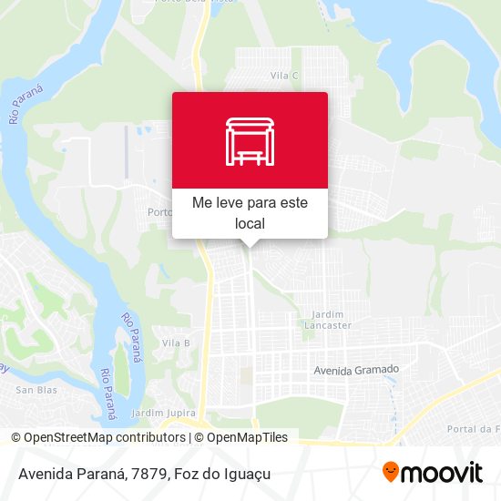 Avenida Paraná, 7879 mapa
