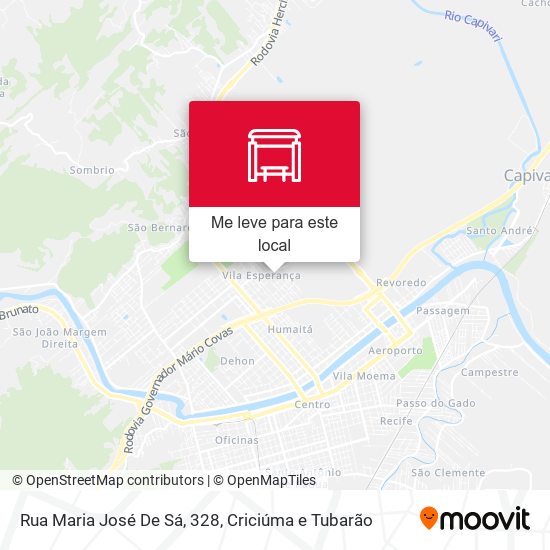 Rua Maria José De Sá, 328 mapa