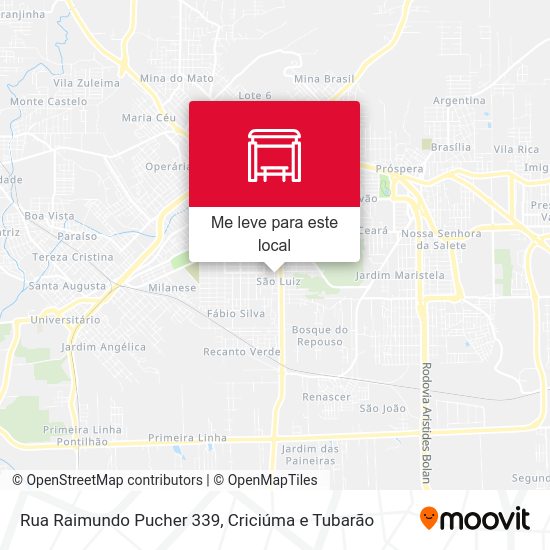 Rua Raimundo Pucher 339 mapa