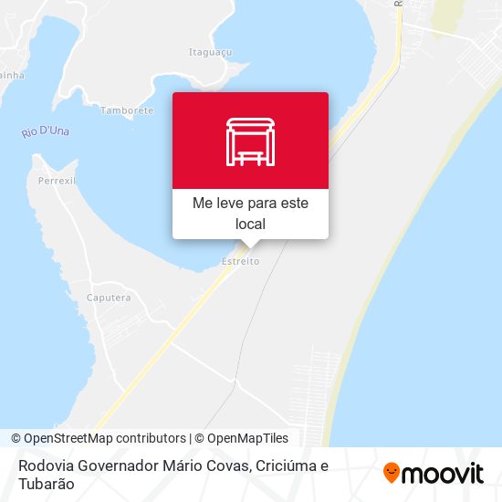 Rodovia Governador Mário Covas mapa