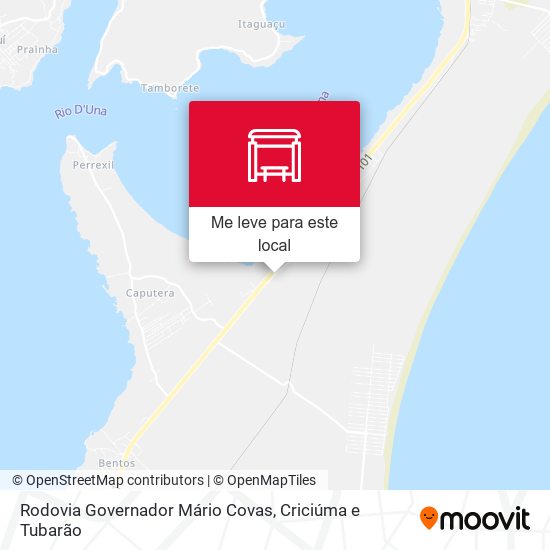Rodovia Governador Mário Covas mapa