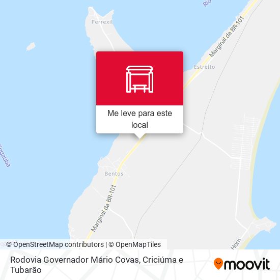 Rodovia Governador Mário Covas mapa