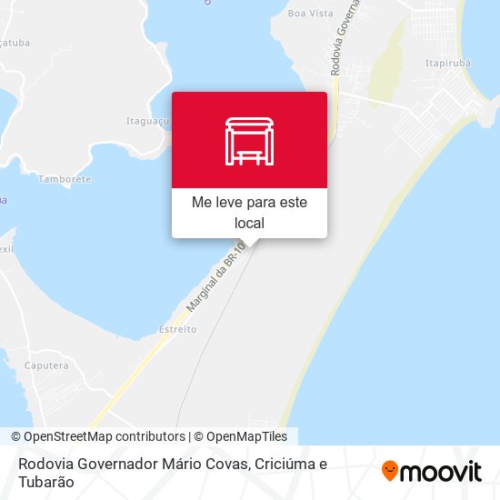Rodovia Governador Mário Covas mapa