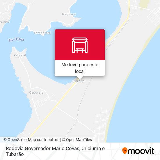 Rodovia Governador Mário Covas mapa