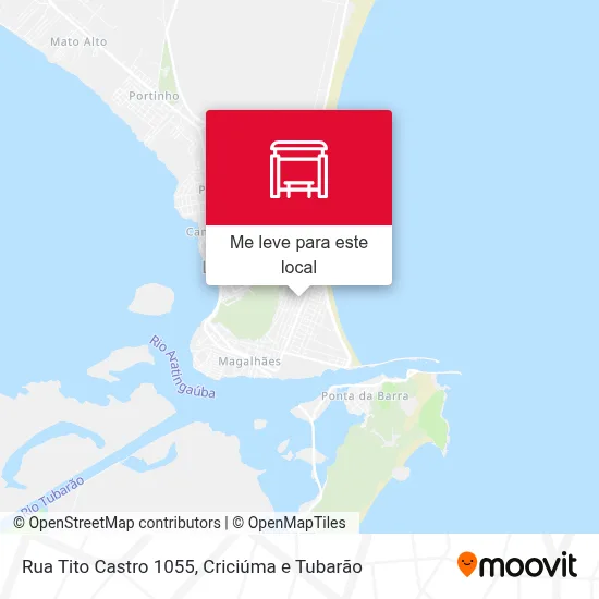 Rua Tito Castro 1055 mapa