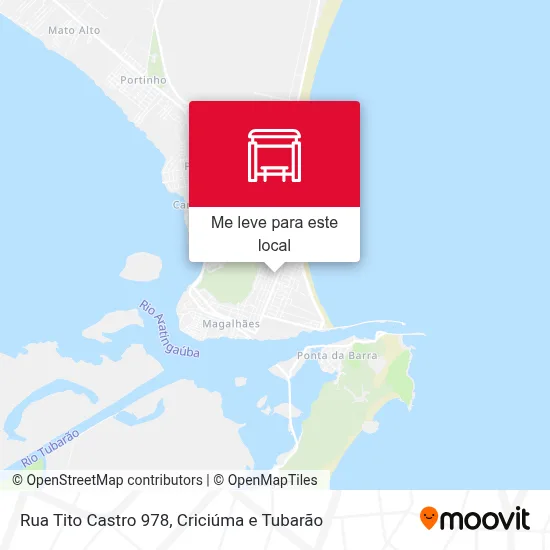Rua Tito Castro 978 mapa