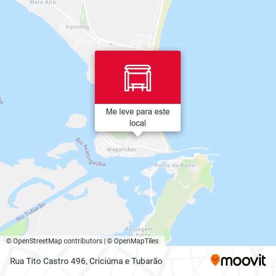 Rua Tito Castro 496 mapa
