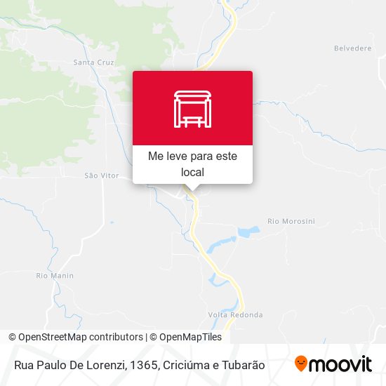 Rua Paulo De Lorenzi, 1365 mapa