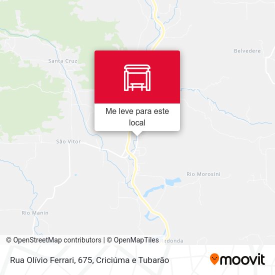 Rua Olívio Ferrari, 675 mapa