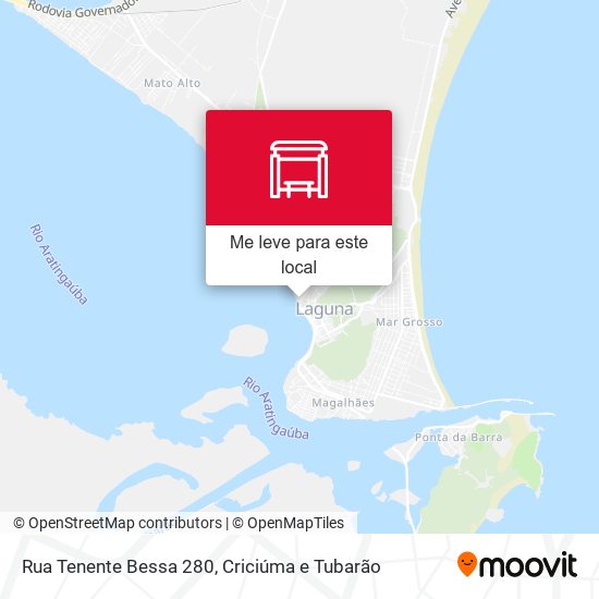 Rua Tenente Bessa 280 mapa