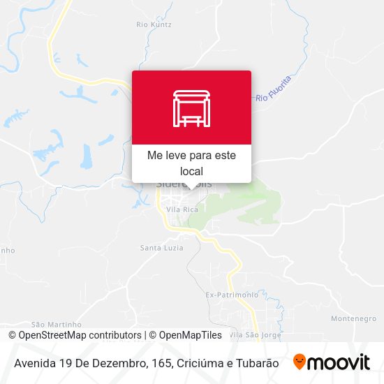 Avenida 19 De Dezembro, 165 mapa