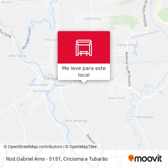 Rod.Gabriel Arns - 5151 mapa