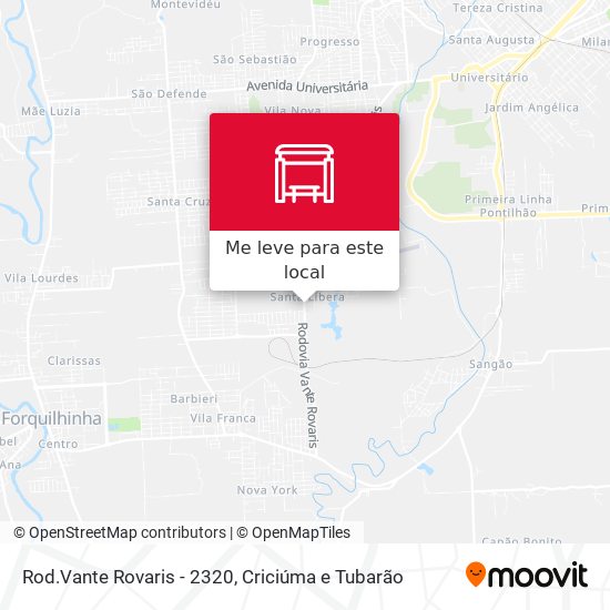 Rod.Vante Rovaris - 2320 mapa