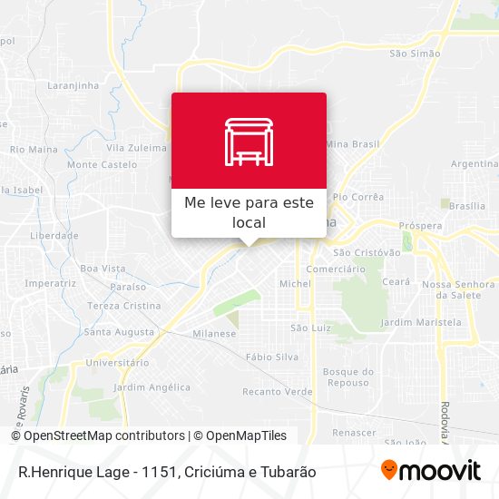 R.Henrique Lage - 1151 mapa