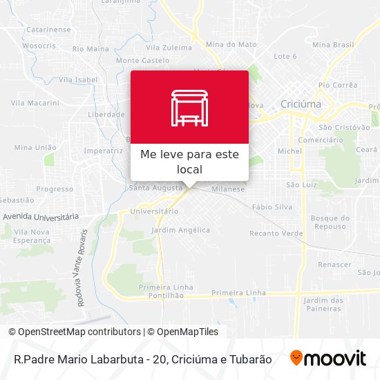 R.Padre Mario Labarbuta - 20 mapa