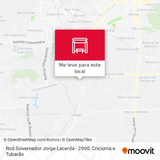Rod.Governador Jorge Lacerda - 2900 mapa