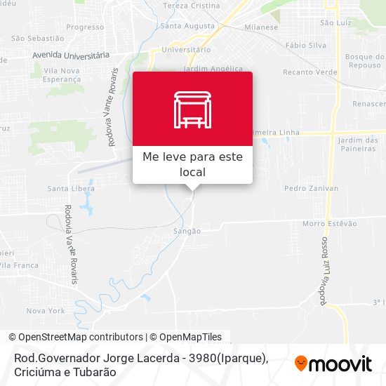 Rod.Governador Jorge Lacerda - 3980(Iparque) mapa