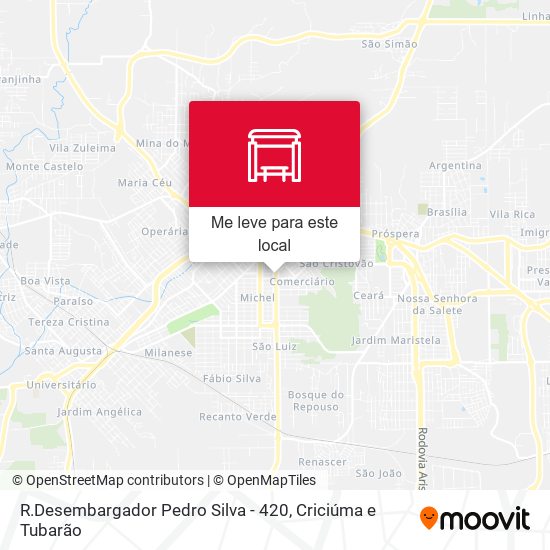 R.Desembargador Pedro Silva - 420 mapa