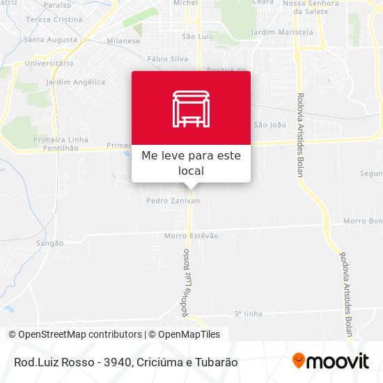 Rod.Luiz Rosso - 3940 mapa