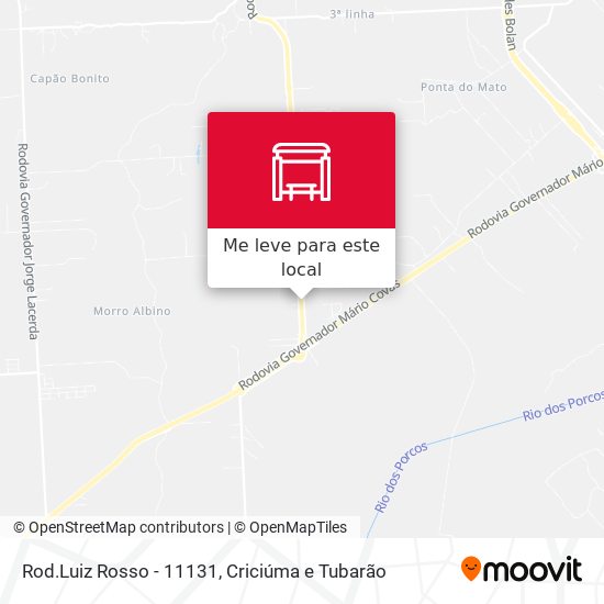 Rod.Luiz Rosso - 11131 mapa