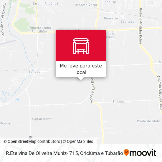 R.Etelvina De Oliveira Muniz- 715 mapa