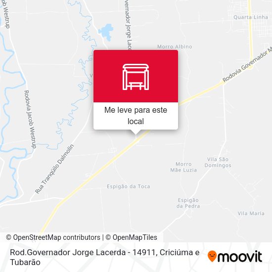 Rod.Governador Jorge Lacerda - 14911 mapa